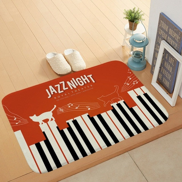 Anti-slip Music Floor Mat
