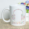 Music Notes Composed Design Mug