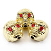 3pcs Skull Head Guitar Volume Control Knobs Buttons - Gold - { shop_name }} - Review