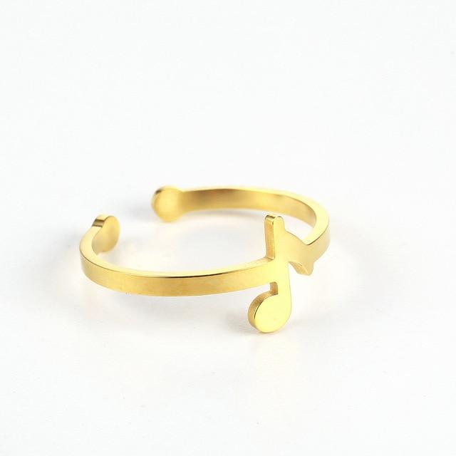 Free - Exquisite Music Adjustable Ring