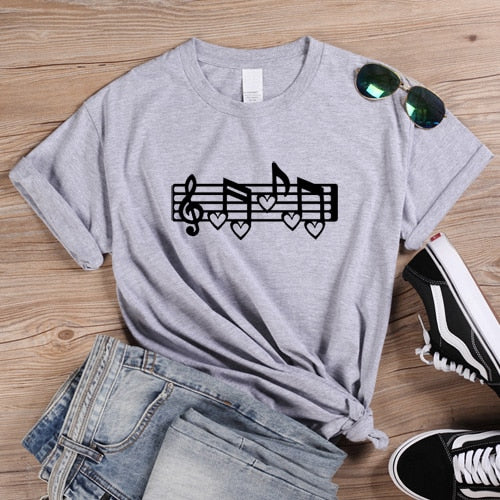Music Love Symbol T-shirt