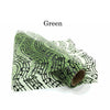 28cm x 5yards Roll Music Notes Organza Fabric Sheer Chair Cover - Green - { shop_name }} - Review