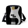 3D Guitar Print Messenger Bag - Black & White - { shop_name }} - Review