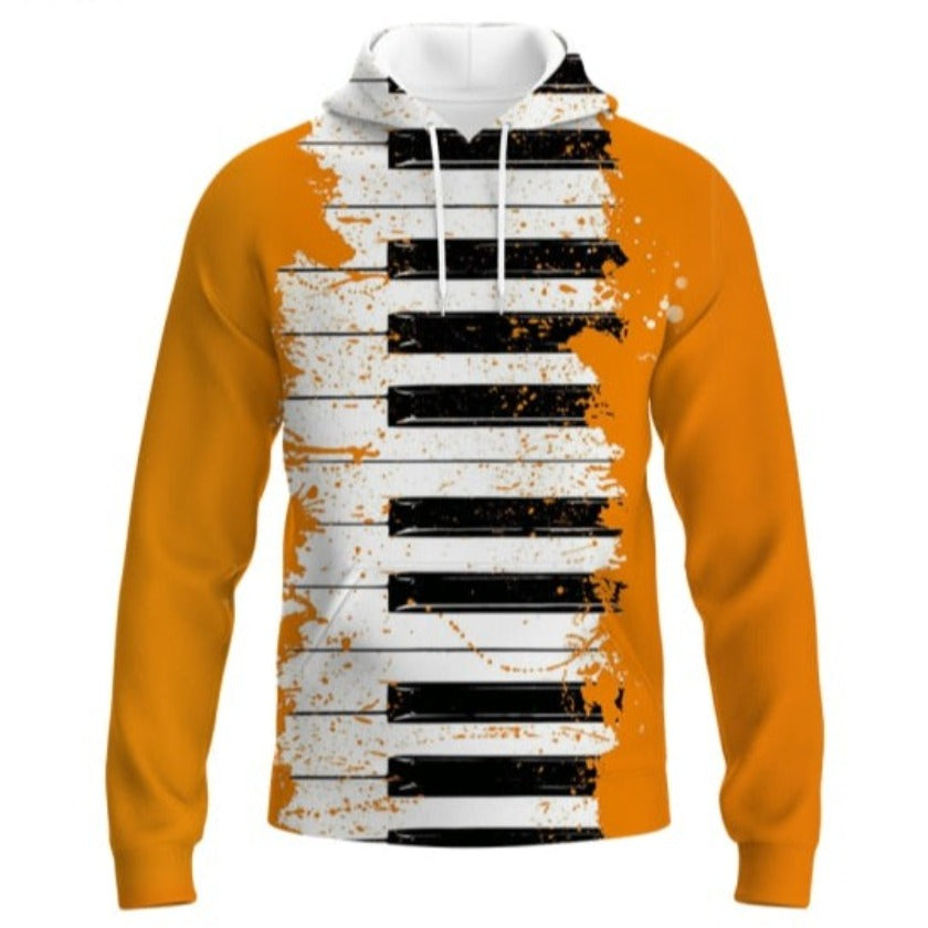 Musical 3D Design Hoodie