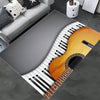 3D Music Piano Guitar Rug