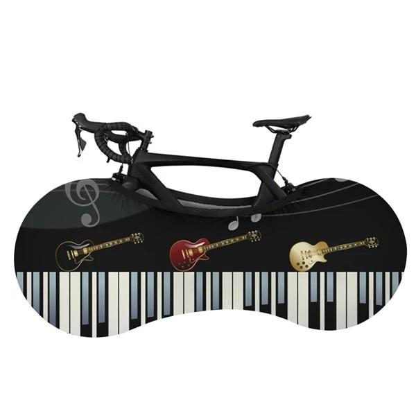 Music Print Bike Protective Cover