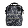 Outdoor Music Notes Printed Diaper Bag