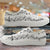 Music Notes Print Woman Sneakers