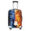 Music Instrument Print Luggage Cover