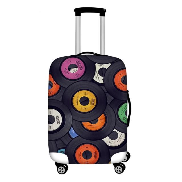 Music Instrument Print Luggage Cover