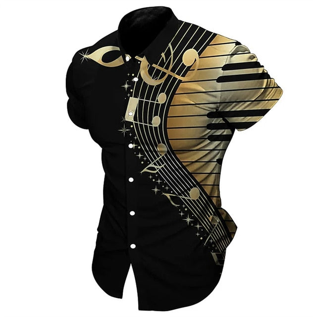 Piano Music Note Shirt