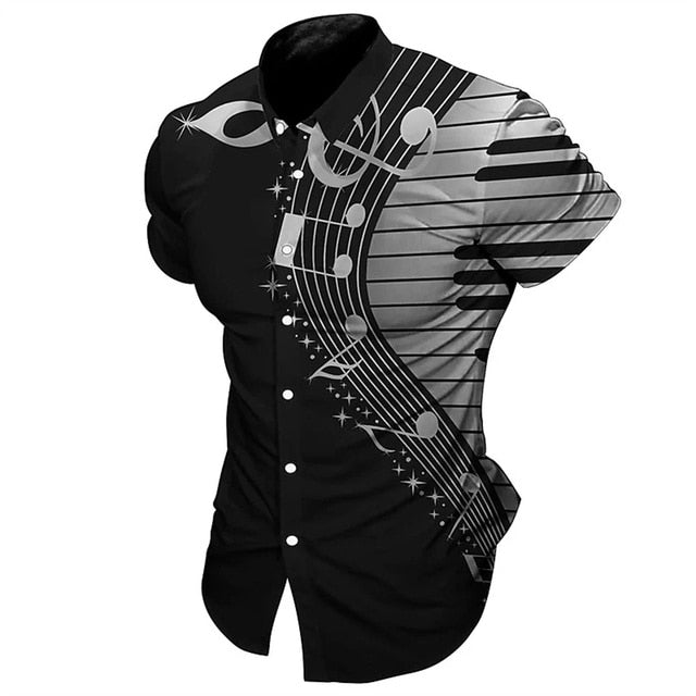 Piano Music Note Shirt