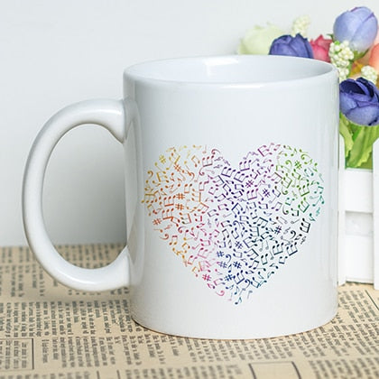 Music Notes Composed Design Mug
