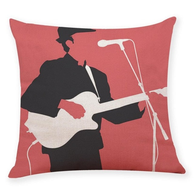 Musician Colorful Pillowcase