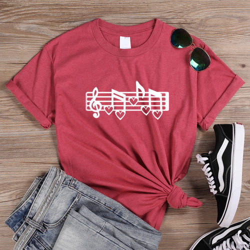 Music Love Symbol T-shirt
