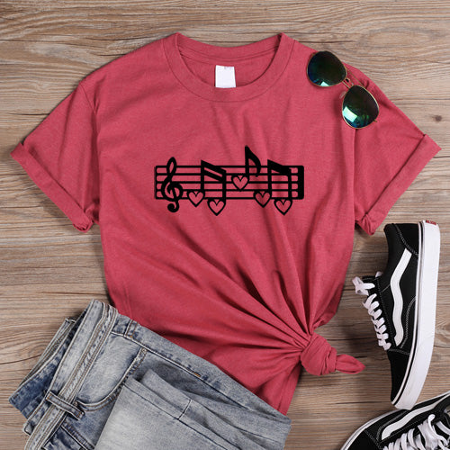 Music Love Symbol T-shirt