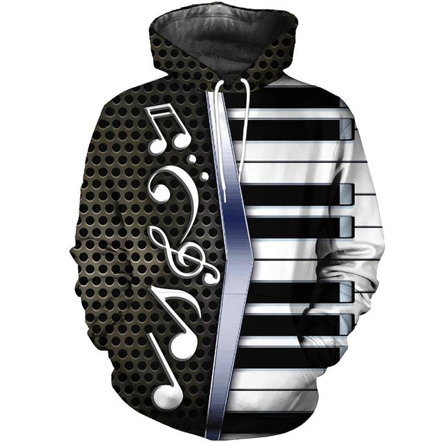 Music Piano Keys Hoodie/Sweatshirt