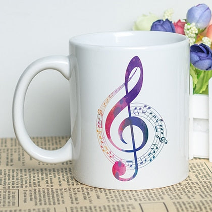 Music Notes Composed Design Mug