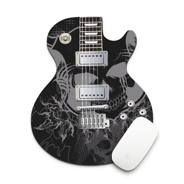 Guitar Shaped Mouse Pad