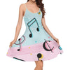 Music Notes Knee-length Dress