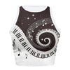 Piano Music Note Tank Top