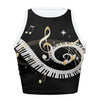 Piano Music Note Tank Top