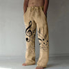 Music Note Cotton Line Pants