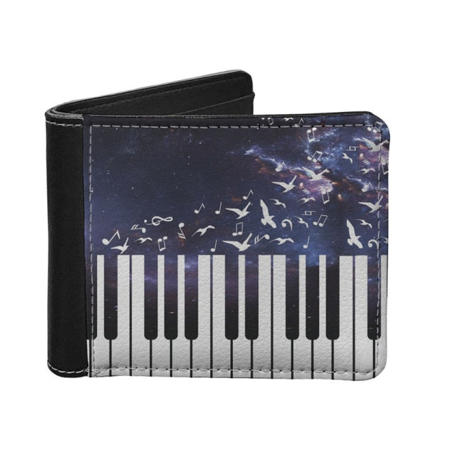 Music Notes Design Wallet