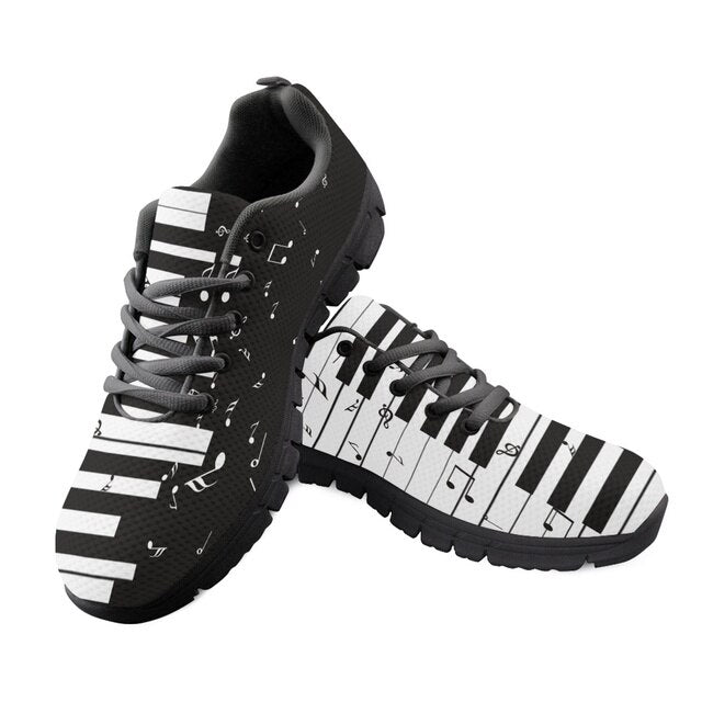 Music Note Piano Key Shoes