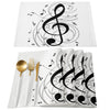 Musical Notes Dining Table Mats