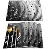 Musical Notes Dining Table Mats