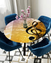 Piano Music Elastic Table Cover