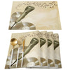 Musical Notes Dining Table Mats