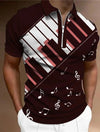 Musical Instrument Zipper Shirt