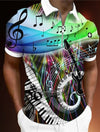 Musical Instrument Zipper Shirt