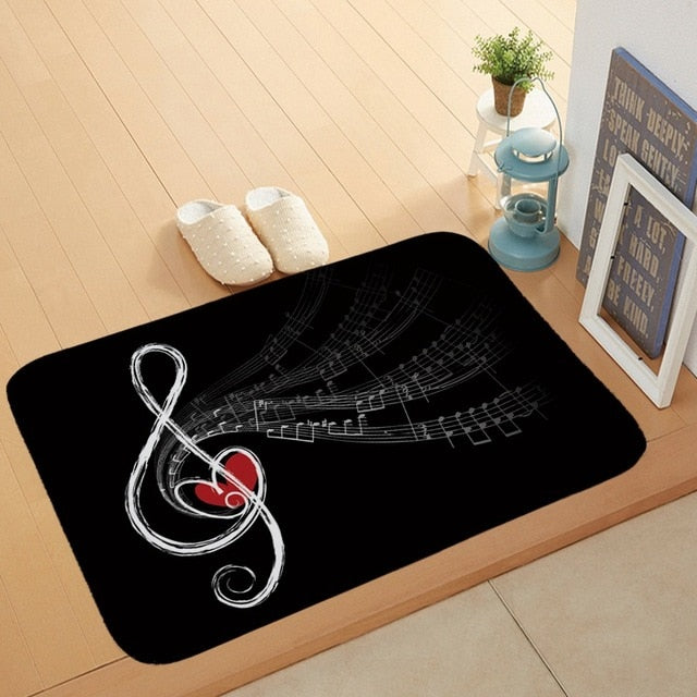 Anti-slip Music Floor Mat