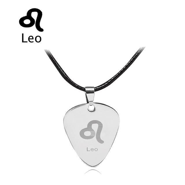Amazing Zodiac Guitar Pick Necklace - Leo - { shop_name }} - Review
