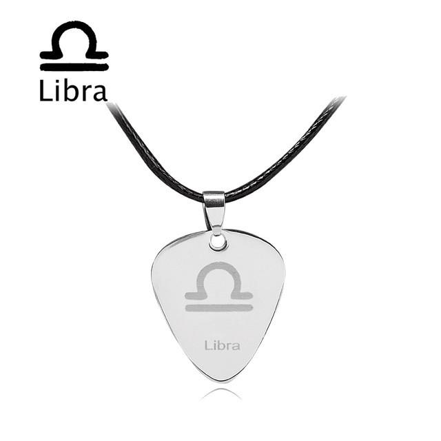 Amazing Zodiac Guitar Pick Necklace - Libra - { shop_name }} - Review