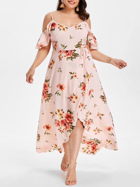 Summer Floral Plus Size Dress