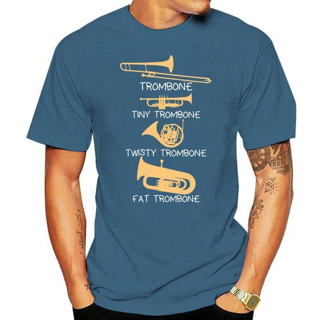 Trombone Music Cotton T-shirt
