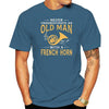 Old Man With French Horn T-shirt