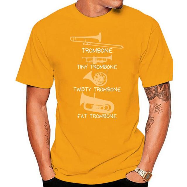 Trombone Music Cotton T-shirt