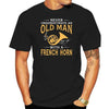 Old Man With French Horn T-shirt