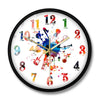 Colorful Music Instruments Wall Clock