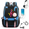 Trendy Music Note Backpack