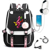 Trendy Music Note Backpack