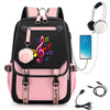 Trendy Music Note Backpack
