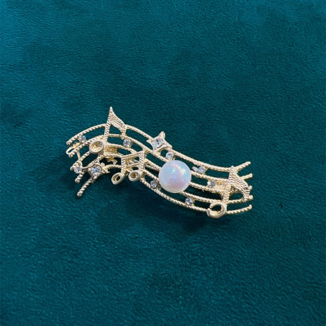 Musical Instrument Brooch