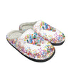 Music Note Pattern Bedroom Sandals