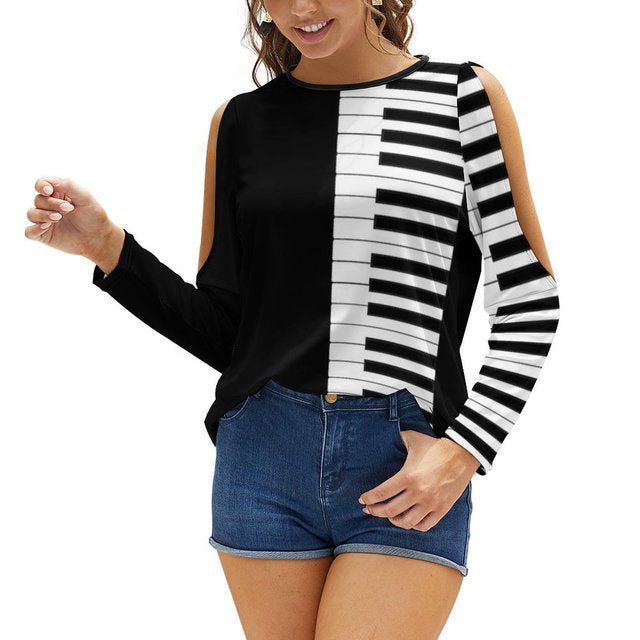 Piano Keys Woman's Top
